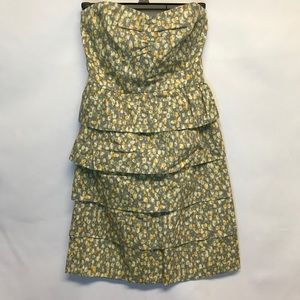 J Crew Strapless Summer Dress Womens Size 0